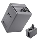 Opatiny Automatischer Reinigungslösungsspender, kompatibel mit X50/X40 Roboter-Kehrmaschine, große Kapazität, einfach zu installieren, Bodenreinigungszubehör für Zuhause oder Büro