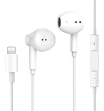 Kopfhörer mit Kabel für iPhone[MFi-Zertifiziert]In-Ear Kopfhörer mit Mikrofon und Lautstärkeregler,HiFi Audio Stereo Ohrhörer,Ohrhörer mit Kabel für iPhone 14/14 Pro/13/13 Pro/11/12/12 Pro/X/XS/XR/8/7