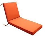 Wasserdichtes Sonnenliegen-Kissen – dicke, weiche Ersatzmatratze für Liegestühle, rutschfeste Bänder, 178 x 59 x 10 cm, perfekt für Outdoor-Sonnenliegen, Pool- und Gartenliegen.