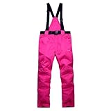 Skianzug Damen 2 Teilig, Jethose Sachen Skioverall Jumpsuit Overall Thermohosen Cargo Hose Winter, Winter Ski-bekleidung Women's Baggy Snow Pants, Skihose Und Jacke Damen, S