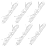 CLISPEED 6 Stück Transparente Kleine Bienenstock käferfalle aus Kunststoff Wiederverwendbar Bienenschonend Einfach zu Reinigen mit Doppeltem Fach für Öl und Lockstoffe Praktische