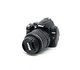 Nikon D5000 SLR-Digitalkamera (12 Megapixel, Live-View, HD-Videofunktion) Kit inkl. 18-55mm 1:3,5-5,6G VR Objektiv (bildstab.)