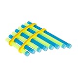 GRADENEVE DIY Kleines Panflöten Musikinstrument zum Selbstbauen Rundum Sichere Kanten Fördert Hand auge koordination und Musikalische Früherziehung