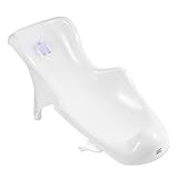 Hylat Baby Badewanneneinsatz Baby - wertvolle Badehilfe für Säuglinge und Babys von Geburt bis ca. 6 Monate, Farbe:lila, Motiv:Yeti, Marke:Hylat Baby