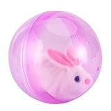 Interaktives Haustierspielzeug - Elektrische Lernkugel für Katzen, kriechendes Plüschspielzeug | Drehendes Schloss mit Richtungswechselsensor, Spielzeug gio