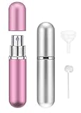Parfümzerstäuber Parfum Zerstäuber Nachfüllbar Flakon Leer Zerstäuberflasche Mini Sprühflaschen Taschenzerstäuber für Unterwegs Handtasche Reisen Ferien Flugreisen 5ML