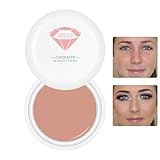 Fierudeng Gesicht Concealer - Haut Korrektor Creme,Hydratierender Wasserdichter Concealer Mit Volldeckung Für Dunkle Augenringe Und Flecken