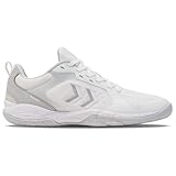 Speed Court Hallenschuh, Herren (White/Grey, EU Schuhgrößensystem, Erwachsene, Herren, Numerisch, M, 43)