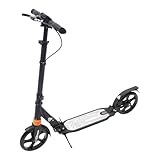 Faltbarer Roller Cityroller Kick Scooter mit Handbremse für Erwachsene