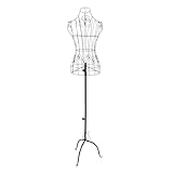 Schneiderpuppe aus Metall, Höhenverstellbare Schneidermodellpuppe, Vintage Kleiderpuppe, Professionelle Kleiderpuppe, Schaufensterpuppe für Schaufensterpuppe oder Kleiderständer