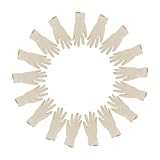 SAFIGLE 20 Stück Teiliges Einweg latex handschuhe für Elastische Lebensmittelechte Schutzhandschuhe Vielseitig für Küche Reinigung und Handhabung Praktische Schutzlösung für Kinderhände