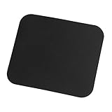 LogiLink ID0096 - Mauspad 220 x 250 x 3 mm für alle Maustypen (Kugel, Optisch, Laser) mit stark haftender Unterseite für optimalen Halt, Farbe: Schwarz