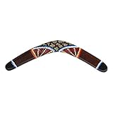Australian Treasures - Bumerang 50cm braun Holz