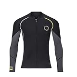 YYLUOYANG TauchanzüGe 1,5mm Neoprenanzug Männer Nass Anzüge Front Zipper Wasser Sport Tauchen Anzüge Surfen Taucheranzug(CT21-Jackrt,XL)