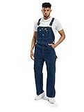 Dickies Herren Db100 - Bib Overall Latzhose, Blau (Rnsd Ind/Blu Rnb), 32W / 32L EU