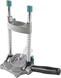 wolfcraft Tecmobil Bohrständer - 4522000 - Mobile Bohrhilfe zum Freihandbohren an Wänden, Schrägen, über Kopf & stationär - mit Staubabsaugung