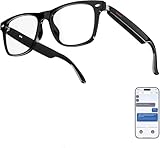 Smart Glasses with AI, Intelligente Bluetooth-Brille für Damen und Herren, Echtzeit Übersetzungsbrille mit 116 Sprachen und Akzente, Smart Brille mit Blaulichtfilter und polarisierte UV-Schutzgläser