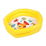 Toyvian Aufblasbares Babyschwimmbecken Für 1 Stück Spaßiges Planschbecken Mit Buntem Design Für Garten Und Pool Ideal Für Sommerabenteuer Im Wasser Kinderfreundliches