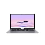 ASUS Chromebook Plus CX34 Laptop | 14' Full-HD 16:9 IPS Display | Intel Core i3-1215U | 8 GB RAM | 128GB UFS | Intel UHD Graphics | ChromeOS | QWERTZ Tastatur | Rocky Grey