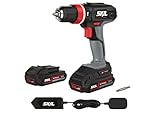 Skil F0152844AC 2844AC (Schlagbohrmaschine/Bohrmaschine mit 2 Akku + Ladegerät, 18 V, Mehrfarbig