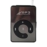 MP3-Player mit 8 Stück, mit Clip-MP3-Musik-Player, inkl. USB-Kabel und 8 TF-Karten-Wiedergabegeräten. Bequem für den täglichen Gebrauch. BR