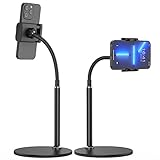 Shawe Handy Ständer Tisch, Verstellbare Handy Halterung Multi-Winkel Handyhalter für iPhone 16/15/14/13/12/11 Pro Mini, X, XR, Xs, Samsung, Huawei usw (3.5-6.5 Zoll)