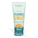 Jean & Len After Sun Lotion, für sonnengestresste Haut, mit Aloe Vera, Panthenol & Allantoin, ohne Mikroplastik, Duft- & Farbstoffe, vegan, After Sun Pflege 200 ml