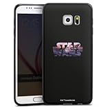 Slim Case extra dünn kompatibel mit Samsung Galaxy S6 Edge Plus Silikon Handyhülle schwarz Hülle Star Wars The Child The Mandalorian