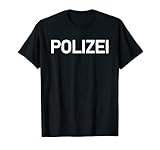POLIZEI DEUTSCHE POLICE DEUTSCHLAND HALLOWEEN KOSTÜM TEE T-Shirt
