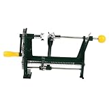 FUNNETOYU Multifunktionaler Obst und Gemüseschäler mit Kurbel Schwerer Verstellbarer Klemme für Sichere Befestigung Effizientes Schälen und Entkernen von Äpfeln Orangen Kartoffeln