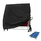 Tischtennisplatte Abdeckung: Tischtennisplatte Outdoor Wasserdicht Winddicht UV-Beständiges aus Oxford Gewebe, Tischtennis Schutzhülle Tischtennisabdeckung für Tischtennisplatte-185 × 70 × 165 cm