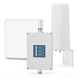 ORBOCOM Handy-Signalverstärker Band 20/8/7 Repeater 4G 3G 2G Unterstützt T-Mobile, E-Plus und O2 Mobilfunk-Signalverstärker für Zuhause Büro GSM Repeater mit Omni Antenne
