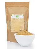 Leinsamen Gold gemahlen 1kg von der Grünen Essenz Geschrotete Leinsamen Gold ohne Zusätze - Leinsaat ideal zum Backen Goldleinsamen naturbelassen Rohkostqualität - vegan (1 Kg)
