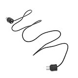 WEKADRIN Midi Poliges Instrumentenkabel Langlebiges Audio Midi Kabel mit Geradem und Gewinkeltem Stecker für Keyboard Piano Drum Soundkarte Synthesizer Sampler