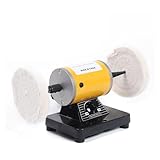 QZCX Schmuckpolierer Drehmaschine Polieren Mini Poliermaschine, Drehmaschine Polieren for Schmuckschleifer Geringe Vibration