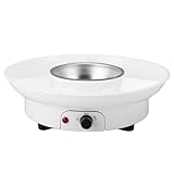 Schokoladen-Fondue-Serviertablett, Elektrisches Fondue-Topf-Set, Kompakt, 2 Gänge, Praktisch, Tragbar, 25 W, Leicht zu Reinigen, Elektrischer Schokoladen-Fondue-Topf für Termine