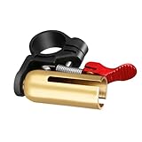 HONITANO Vintage Kupfer Fahrradklingel Laute Fahrradhupe aus Rostfreiem Metall Kompakter Fahrradalarm für Mountainbike und Rennrad Robustes Fahrradzubehör in Gold