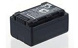 Panasonic VW-VBT190E-K Li-Ion Camcorder Akku (geeignet für Panasonic Camcorder wie VXF999, VX989, W580, V380, V180,V777, V160, 1900mAh)