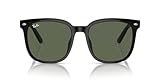 Ray-Ban Uni Rb4401d Sonnenbrille, Schwarz/Dunkelgrün