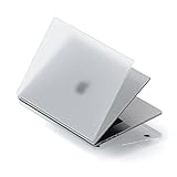 SATECHI Eco-Hartschalentasche, kompatibel mit MacBook Pro 16-Zoll Hülle 2021 A2485, leicht & schlank, MacBook-Hub & Adapter-freundliches Design, klar