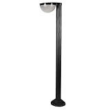 Wegeleuchte Gartenleuchte Aussenleuchte Wegelampe schwarz Gartenlampe 104,5cm