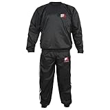 Belicon Sports Premium Qualität Saunaanzüge für Damen und Herren, wasserdicht, reißfest, für Gewichtsverlust, Sport, Laufen, Boxen und Fitness-(2XL) Hergestellt aus 100% Polyester