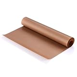 MechKit Teflonfolie für Wärmepresse, PTFE Hitzebeständige Wiederverwendbar Dauerbackfolie Backpapier, Hitze Druck Transfer, Antihaft Handwerk Matte 30 x 100 cm