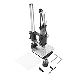 Handstanzmaschine,Manueller Lochstanzer, Leder Locher Werkzeug Lochmaschine Set, Für Lederdruckmaschinen Stanzen Zinken Stempeln Punche,DIY Maschine zum Lochen von Leder