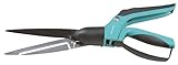 Rasenschere Drehbar Handgrasschere Strauchschere Hecken Gehärteter Stahl 35cm