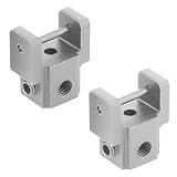 2 Stück Dekupiersägeblatt-Halter, Robust und Einfach zu Bedienen, Dekupiersäge Klinge Halter, Multifunktional, Umrüstset für Dekupiersägeblatthalter, für Verschiedene Heimwerkerprojekte (Silber)
