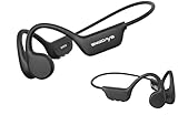 SWEDAYS Knochenschall Kopfhörer,Kopfhörer Schwimmen, IPX8 wasserdichte Kopfhörer Schwimmen mit 32GB Speicher MP3 Player, Bluetooth 5.4,Open Ear Sport Kopfhörer Kabellos für Schwimmen Laufen