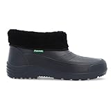 DEMAR. leichte Eva Gummistiefeletten gefüttert BBL (39, schwarz)