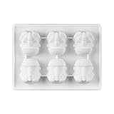 Silikonformen für Kuchen und Kuchen zum Backen von Schokolade, Süßigkeiten, Gummi, Dessert, Eiswürfelform für Star Wars Fans grau