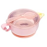 Mbiyhgta Kinderschüssel mit Saugnapf – Niedliche Warmhalte-Schale im Cartoon-Design, wasserbefüllbar zur Temperaturregelung, langlebig & tragbar | Ideal für Esszimmer, Picknick, Camping & -Ernährung